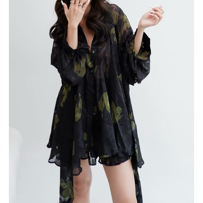 ZOOSTUDIOX ชุดเซ็ท เสื้อ+กางเกงขาสั้นอัดพลีทเอวยางยืดรอบ เนื้อผ้าสวยมาก นุ่มเบาสบาย ไม่ร้อน