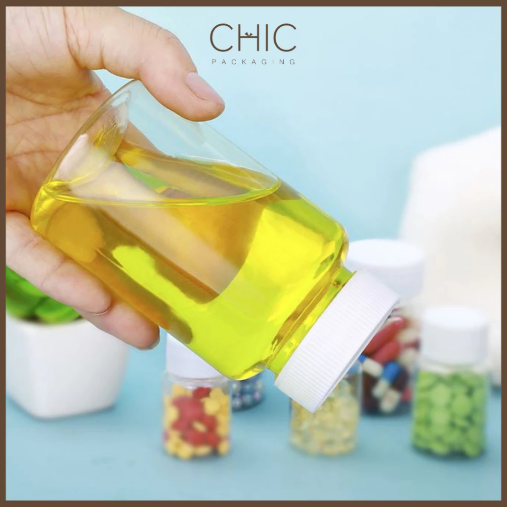 พร้อมส่ง ขวดพลาสติกpetใส ขนาด20/30/50/100ml ฝาเกรียว ขวดแบ่ง ใส่เครื่องดื่ม ใช้งานอเนกประสงค์ thumbnail 4