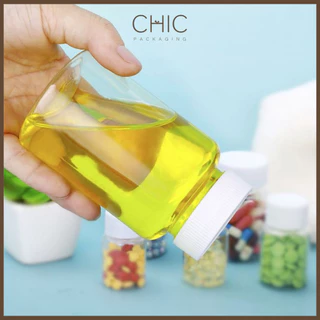 พร้อมส่ง ขวดพลาสติกpetใส ขนาด20/30/50/100ml ฝาเกรียว ขวดแบ่ง ใส่เครื่องดื่ม ใช้งานอเนกประสงค์