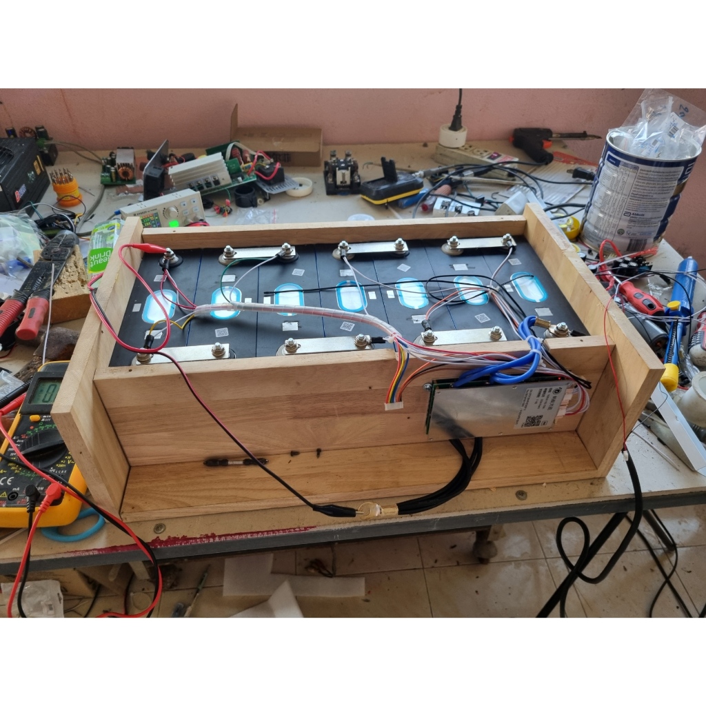 แบตเตอรี่ NMC 24V 234Ah พร้อม BMS 130A พร้อมใช้งาน