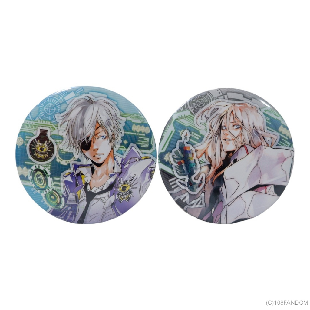 🌟ElDLIVE & Katekyo Hitman REBORN! Collection Can Badge เข็มกลัด เอลไดรฟ์ หน่วยพิทักษ์อวกาศ