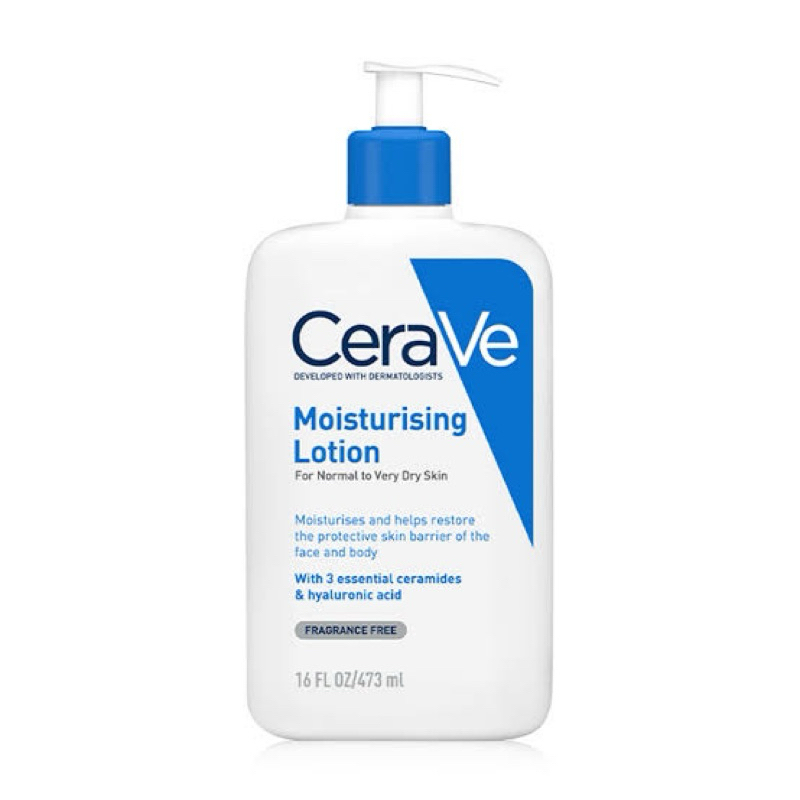 โลชั่น cerave moisturizing lotion ขนาด 473 ml