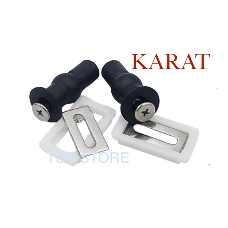 TOP STORE นอตยึดหูฝารองนั่ง 1425864-SP น๊อตฝารองนั่ง กะรัต KARAT แท้100%