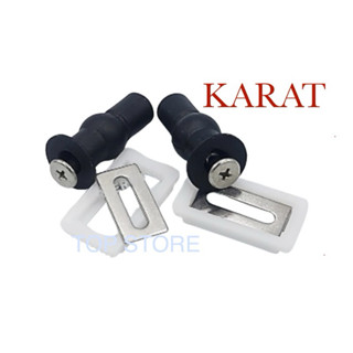 TOP STORE นอตยึดหูฝารองนั่ง 1425864-SP น๊อตฝารองนั่ง กะรัต K…