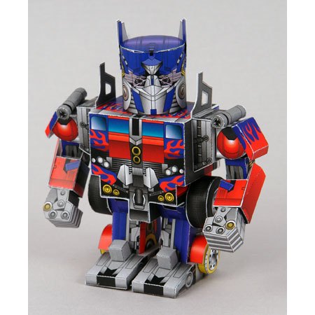 โมเดลกระดาษ หุ่นยนต์ Terminator ไอรอนแมน ซุเปอร์ฮีโล้ Optimus 3 มิติ (กระดาษโฟโต้) พร้อมส่ง  อนิเมชั