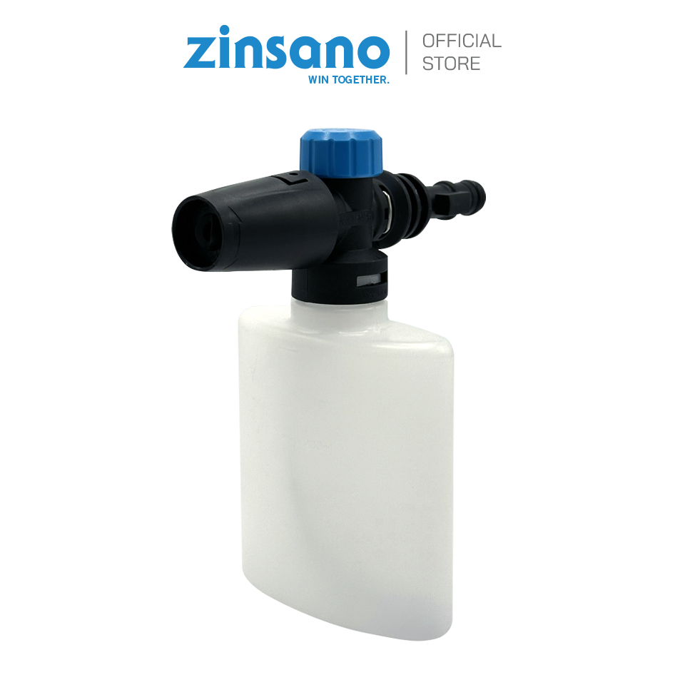 ZINSANO กระบอกโฟม (Foam Lance with Bottle Kit) | สำหรับเครื่องฉีดน้ำแรงดันสูง