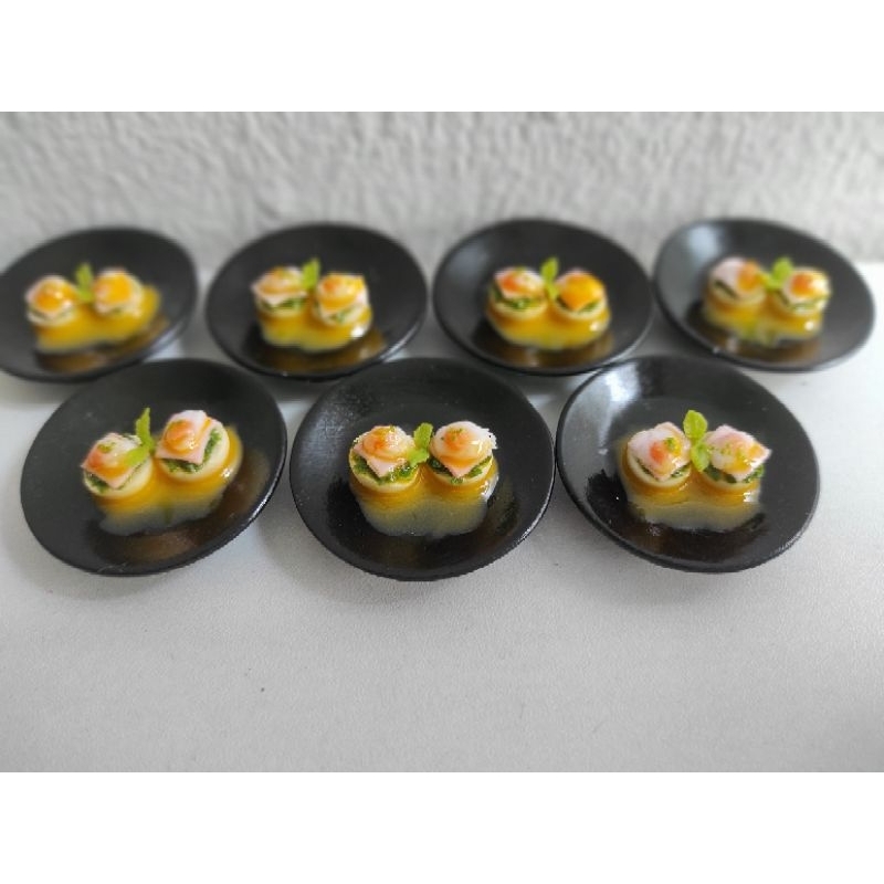 Egg Benedict จิ๋ว, #ของจิ๋ว, #ของสะสม, #Miniature