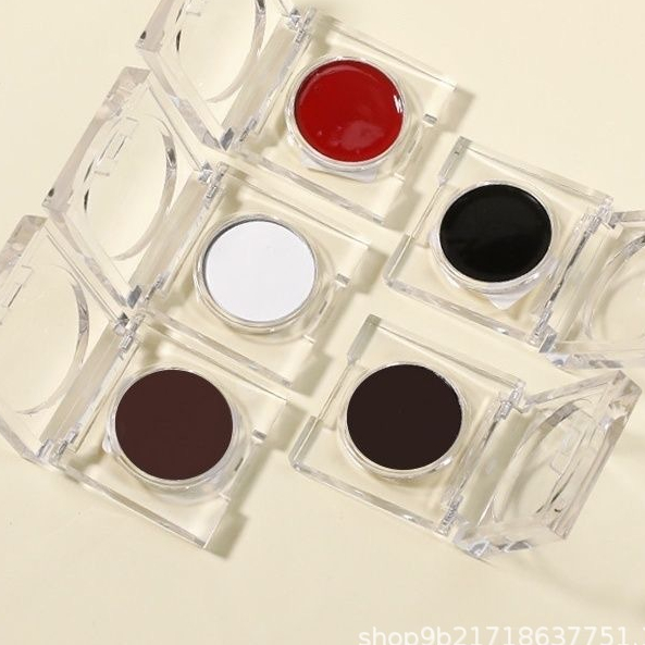 สีน้ำอัดแข็ง สีน้ำเมทาลิค 5สี/ สีน้ำเพ้นท์เล็บ สีสวย