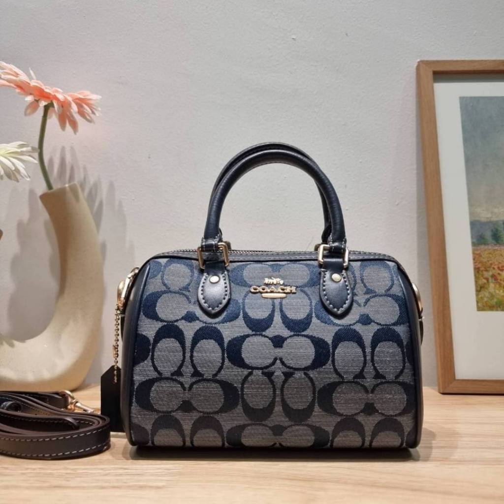 💯Coach MINI ROWAN SATCHEL BAG ((CH159//160//469))
