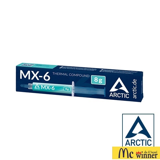 ARCTIC MX-6 (2 ,4 ,8 GRAMS) *แถมฟรี ไม้ปาด* (Thermal compound/ ซิลิโคนนำความร้อน)