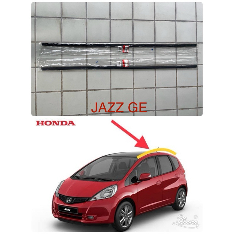 คิ้วหลังคา(แท้ศูนย์)Honda jazz GE ปี 2008-2013 ซ้าย/ขวา 1 คู่