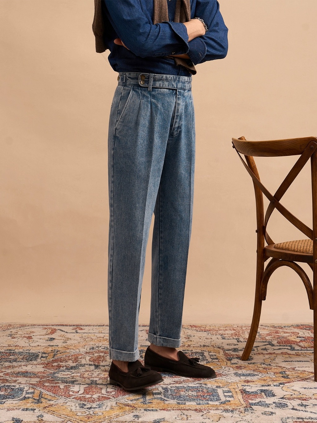 [NEW] JEANS ยีนส์ฟอก 12 ออนซ์ สไตล์วินเทจ มีตารางไซซ์และวิธีสั่งหากไม่แน่ใจสั่งอย่างไรแนะนำทักเข้ามาก่อนค่ะ