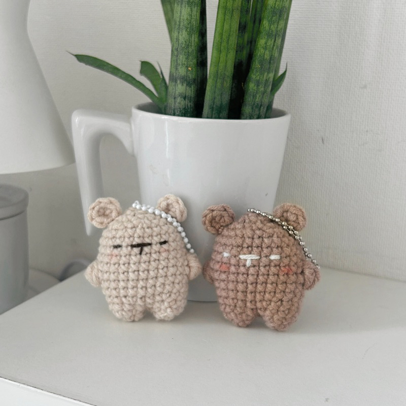 ตุ๊กตาไหมพรมน้องหมี🧸