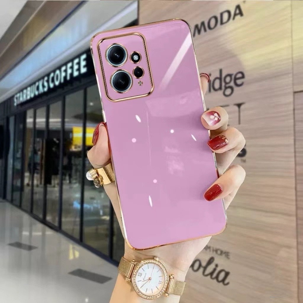 เคส TPU ขอบตรง สำหรับ Xiaomi Redmi Note12 เคสนิ่ม เสี่ยวมี่ เรดมี่Note12 4G Note12 5G