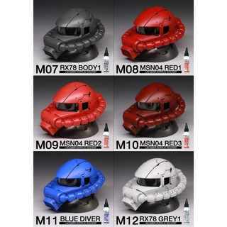 Raditz Studio - Modeler Color Series สีอะคริลิคแลคเกอร์ ผสมสำเร็จ สำหรับแอร์บรัช