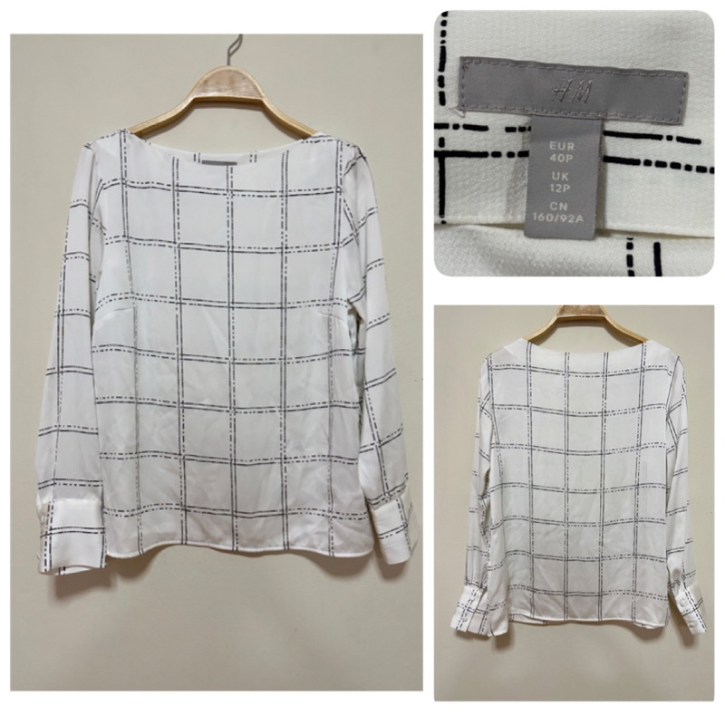 เสื้อ H&M size us 8 (อก 38”)