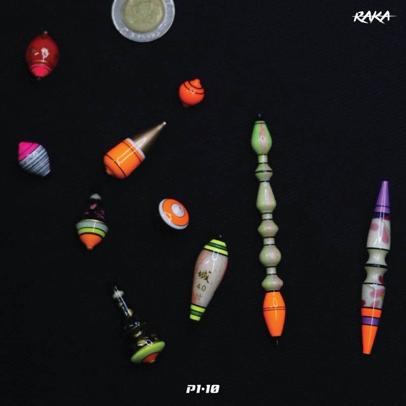 P1-10 ทุ่นตกกุ้ง ทุ่นนาโน/ไม้บัลซ่า เกรด A+++ (ชิ้นละ 100/70 บาท)