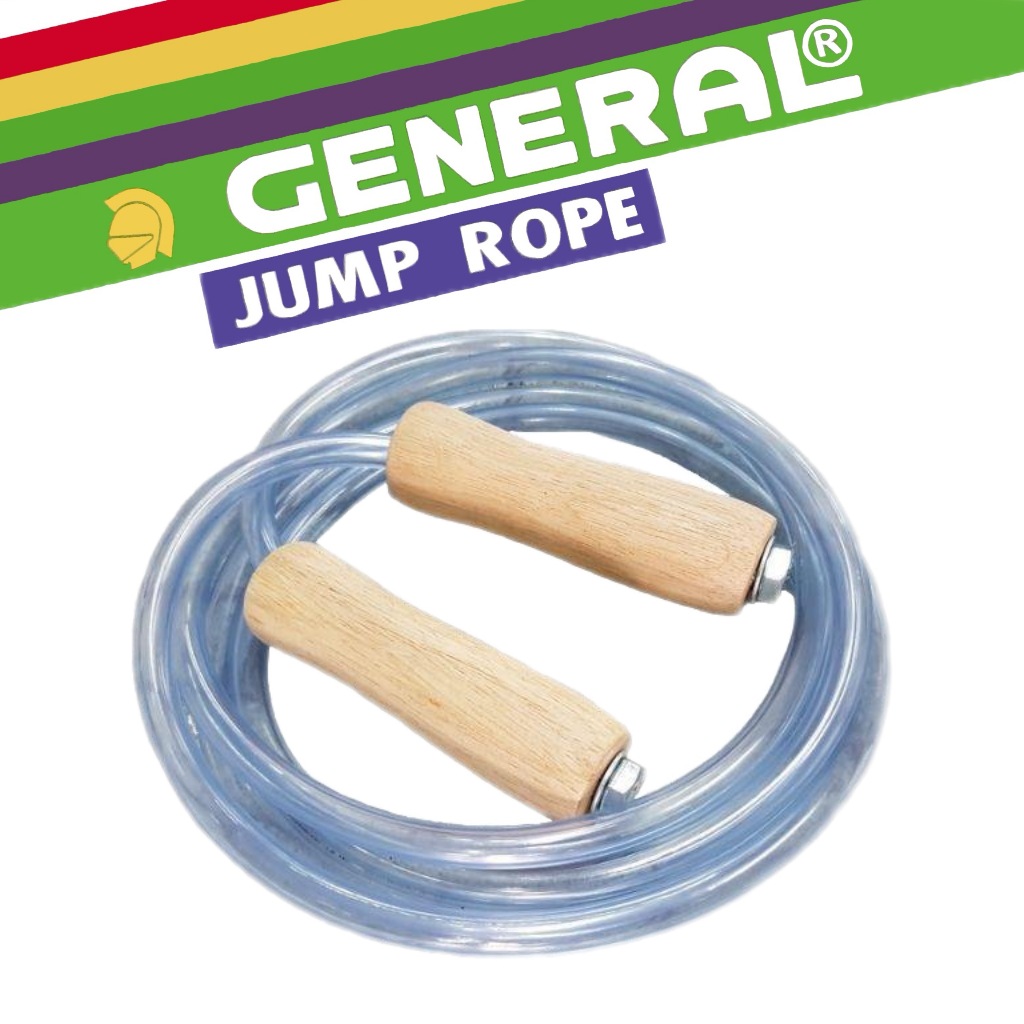 ถูกสุด🥊เชือกกระโดดนักมวย เลือกความยาวได้ตามส่วนสูง📏 ด้ามไม้ Weight Jump Rope ยี่ห้อ GENERAL🏅โรงงาน🏅