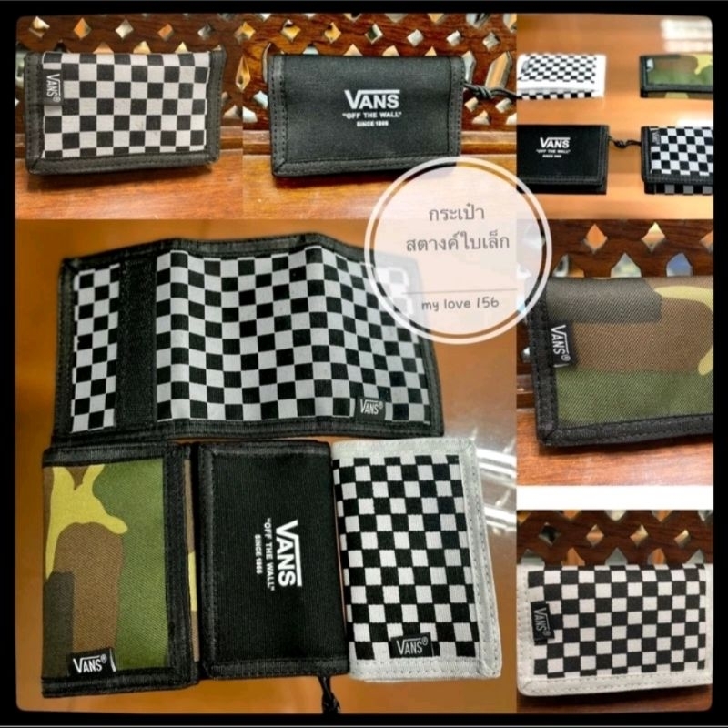 กระเป๋าสตางค์ แบบ3พับ ชายมาใหม่แบบเท้ๆพร้อมส่ง VANZ Dickics [พร้อมส่ง]