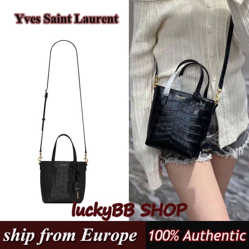 YSL Yves Saint Laurent กระเป๋าถือ กระเป๋าไหล่ข้ามตัว ของแท้100%