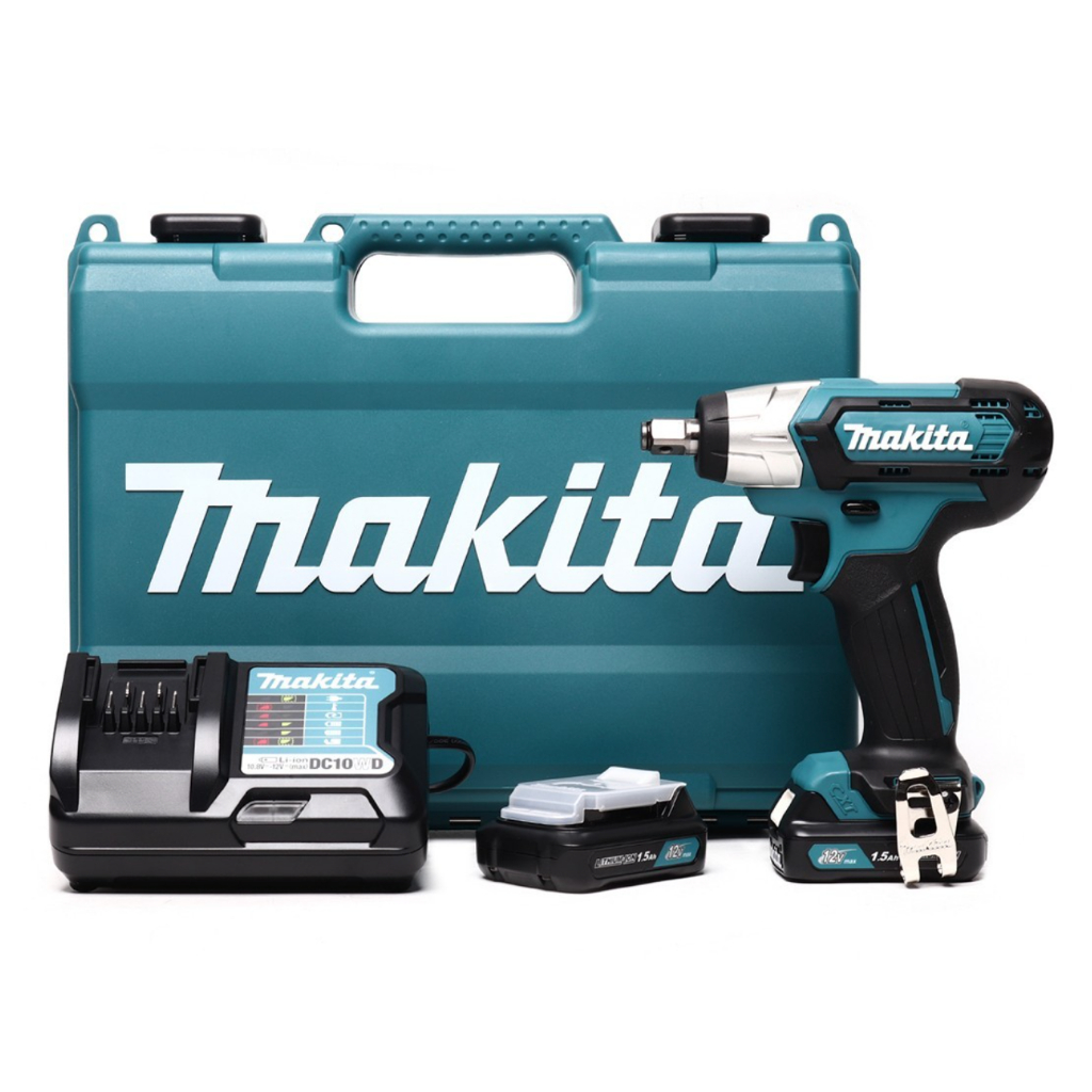 บล็อกไร้สาย "MAKITA" 1/2 #TW141DWYE รวมแบตเตอรี่และแท่นชาร์จ สินค้าราคารวมVAT