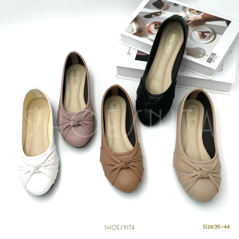 💖NEW💖 รองเท้าคัทชู ส้นแบนไซส์ใหญ่ 36-44 SHOESNITA