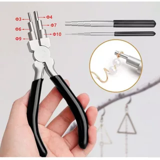 ร้านคนไทย! ชุดเครื่องมือคีมสําหรับทําเครื่องประดับDIY 6 in 1 คีมตัดลวด