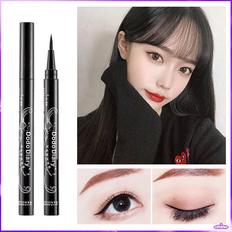 ❤️Dodo❤️อายไลเนอร์สีดำ แบบกันน้ำ สำหรับแต่งหน้า ติดทนทาน คุณภาพดี