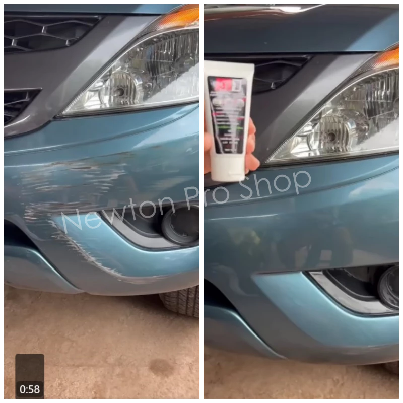 โปรซื้อ1แถมฟรีผ้า1  M-1 Scrath Remover น้ำยาขัดลบรอยขีดข่วนรถยนต์ ขัดโคมไฟเหลืองได้ * สูตรใหม่ผสมเคลือบเงา thumbnail 5