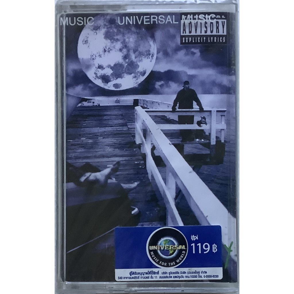 มือหนึ่งซีล Cassette Tape เทปคาสเซ็ตเพลง Eminem อัลบั้ม The Slim Shady LP ลิขสิทธิ์ ซีล