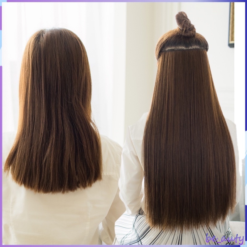 💗ถูกเว่อร์ V แฮร์พีซ ผมตรง ยาว 60 cm หนาสุด 180g แบบแพ V ผมนิ่มมาก ไม่เงา สวยได้ทุกโอกาส สีน้ำตาลอ่อน/น้ำตาลเข้ม💗