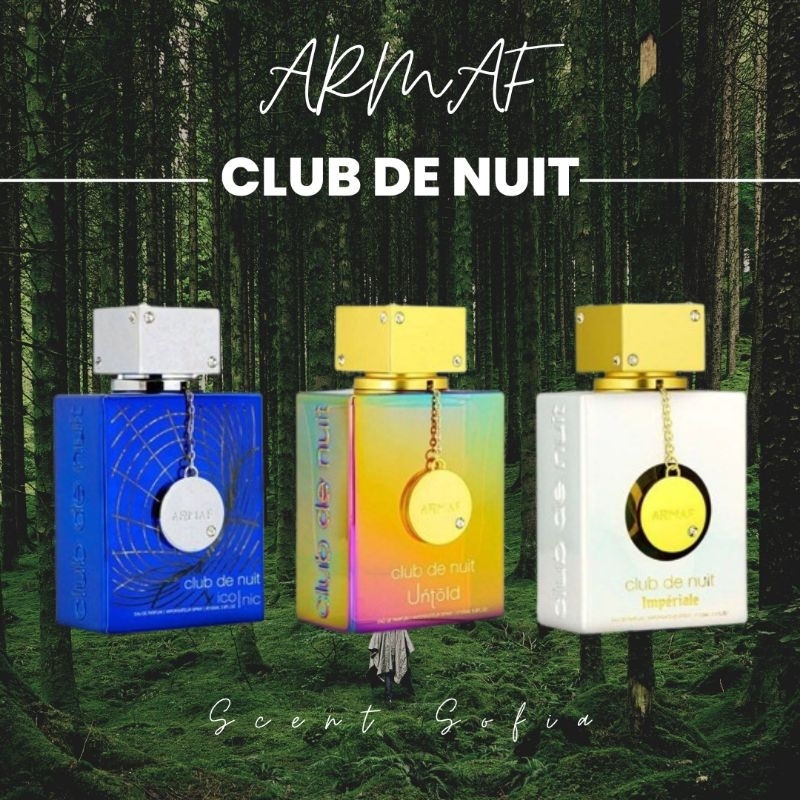 นํ้าหอมแบ่งขาย🍂 ARMAF Club De Nuit UNTOLD, ICONIC, IMPERIALE, URBAN MAN ELIXIR