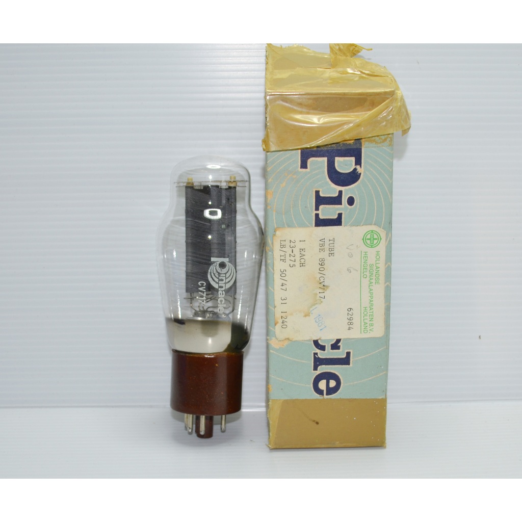 หลอด CV717 (5r4gy,5u4) PINNACLE  USA อะไหล่เกรดทหารอเมริกา ของเก่าเก็บคุณภาพสูง กล่องครบ ราคาต่อชิ้น