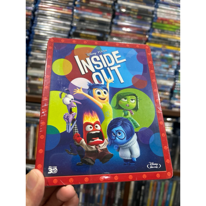 2D/3D Steelbook : Inside Out : Blu-ray แท้ เสียงไทย บรรยายไทย