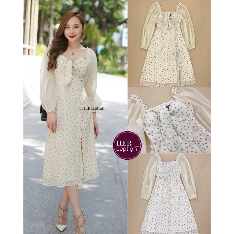 ป้าย reception size S ชุดนี้ มือ 1 ป้ายห้อย น่ารักมากๆคุณหนู 1290.-