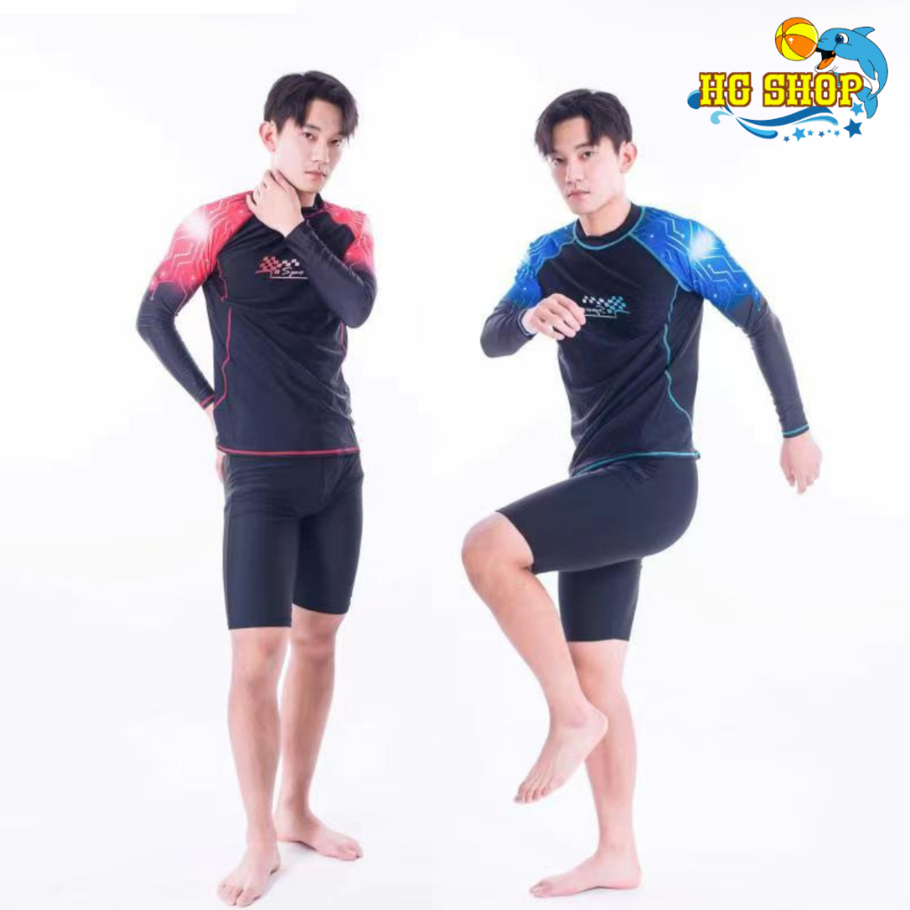 เสื้อว่ายน้ำผู้ชาย 91621 พร้อมส่งสินค้า
