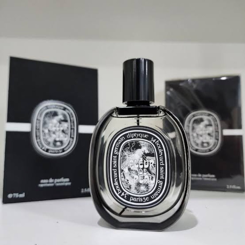 【ของแท้ % 】 ส่งฟรี น้ำหอม Diptyque Fleur de Peau EDP 75 ml. * กล่องขาย/กล่องลิมิเต็ด*