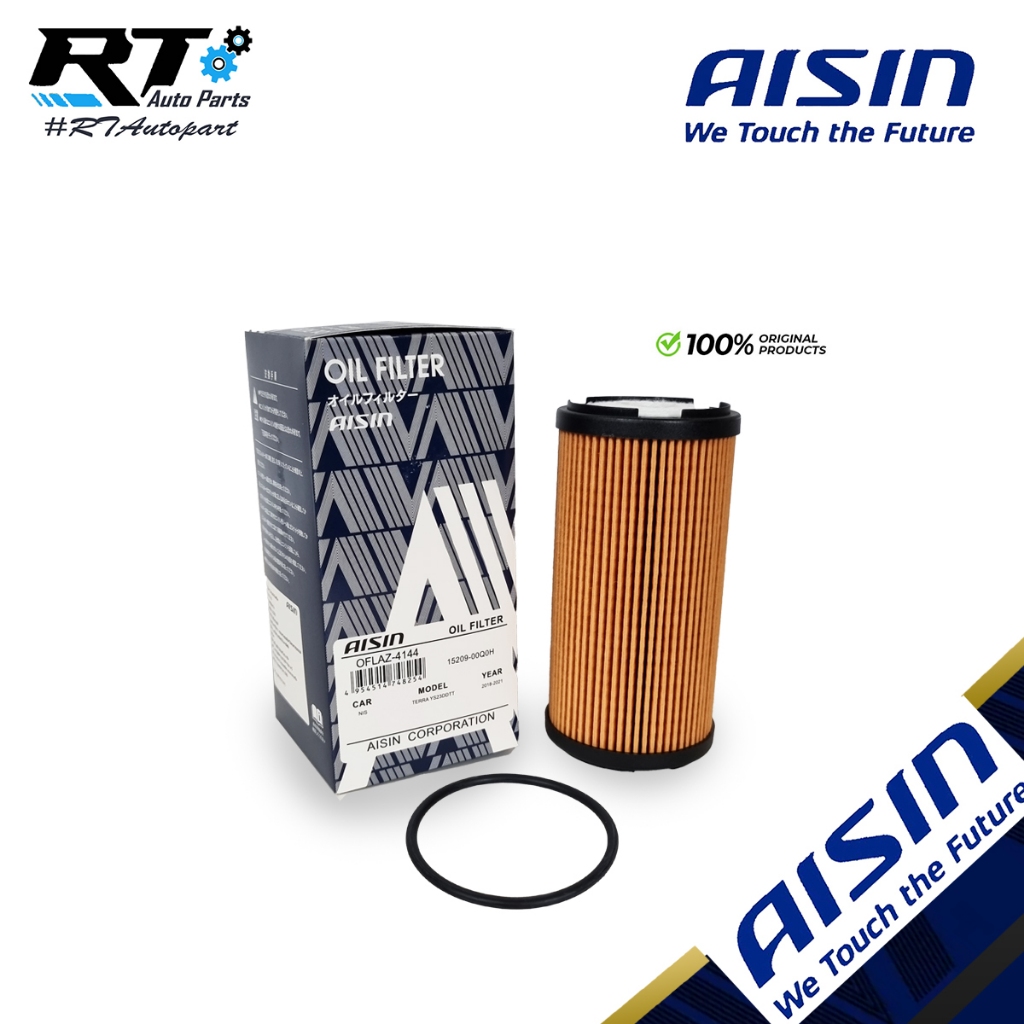 Aisin กรองน้ำมันเครื่อง NIssan Navara 2.3 ปี21-24 เทอร์โบคู่ Terra 2.3 YS25  ปี19-23 /  OFLAZ4144