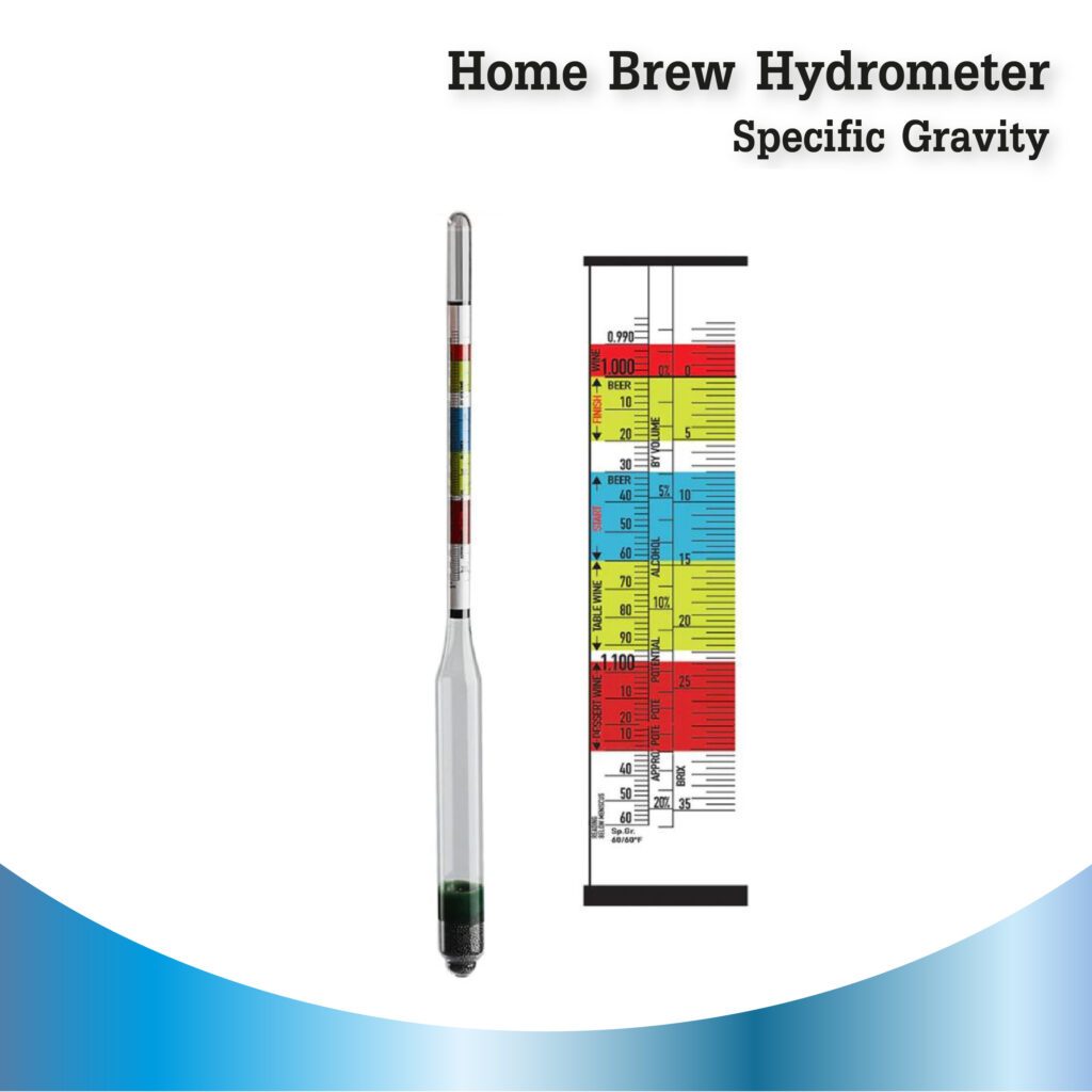 Home Brew Hydrometer – Specific Gravity