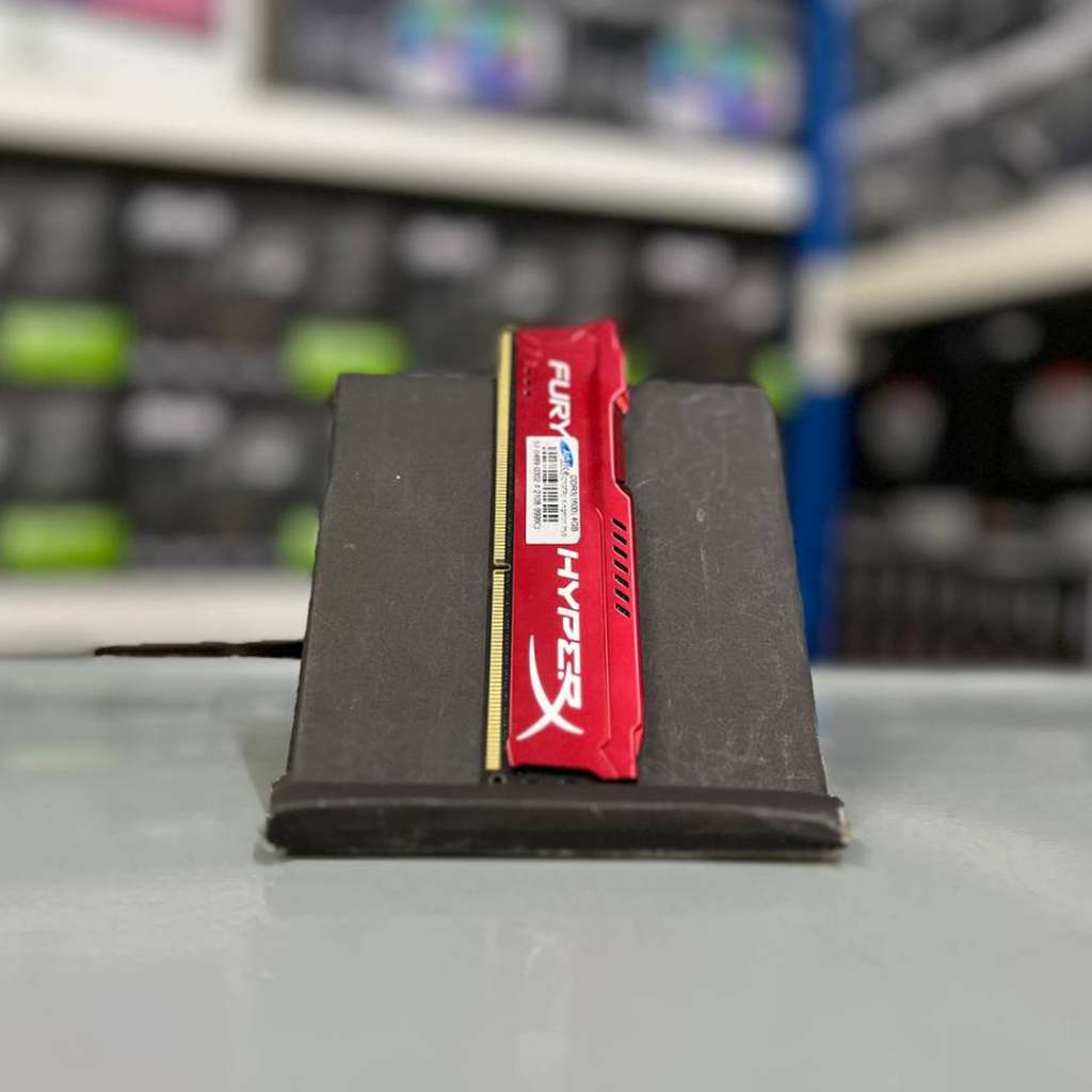 RAM KINGSTON HyperX FURY (RED) 4GB (4GBx1) DDR3 1600MHz RAM (หน่วยความจำ) (HX316C10FR/4) สินค้ามือสอง
