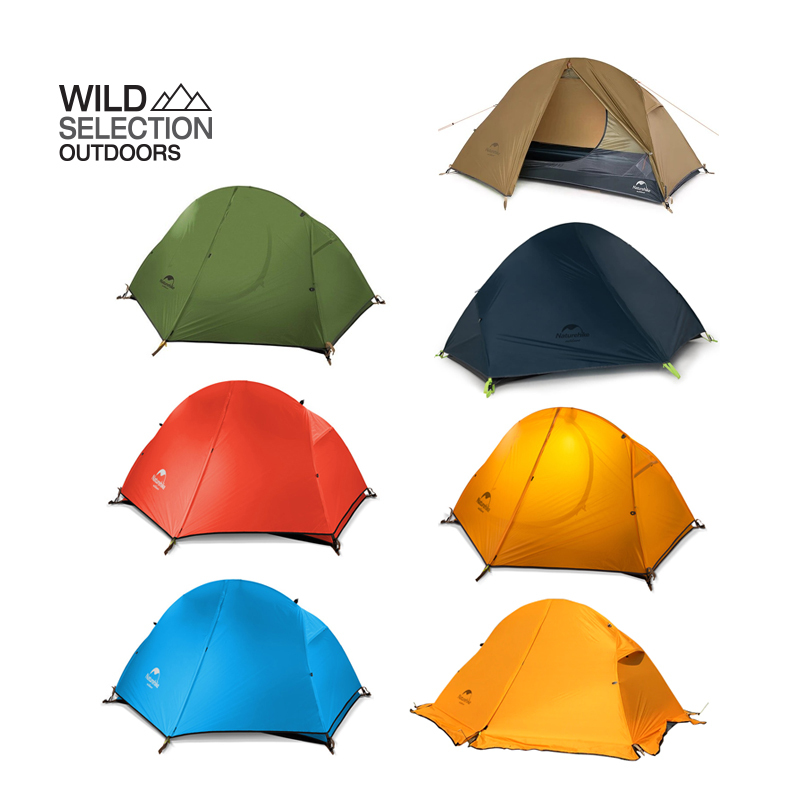 เต็นท์ Cycling Naturehike  เต็นท์ ขนาด 1 คน น้ำหนักเบา Cycling Ultralight single man tent + mats  NH