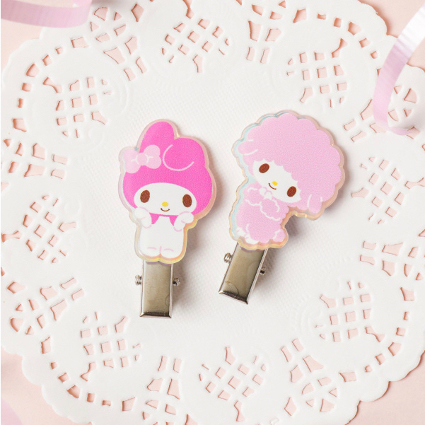 [พร้อมส่ง] กิ๊บติดผมมายเมโลดี้ 2 ชิ้น ที่ติดผม ซานริโอ My Melody Sanrio 2PC ของแท้จากเกาหลี
