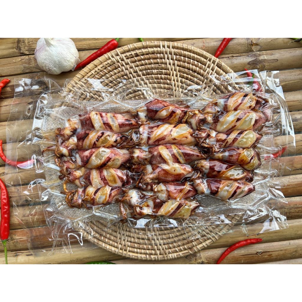 หมึกไข่แดดเดียว เนื้อหวาน ไข่แน่น สดใหม่ แบบทอดพร้อมทาน จากปากน้ำปราณ เริ่มต้น 199.-