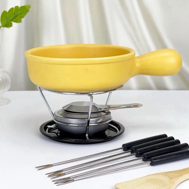 🔮🪄fondue pot (หม้อทำช็อคโกแลตฟองดู)🍫✨ พร้อมส่ง🔥🔥