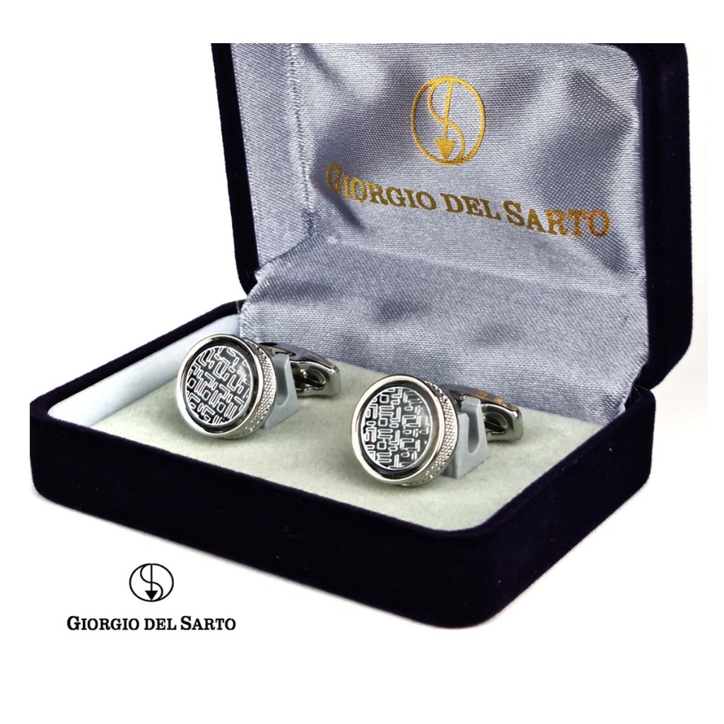 GIORGIO DEL SARTO CUFFLINK คัฟลิงค์ กระดุมข้อมือ