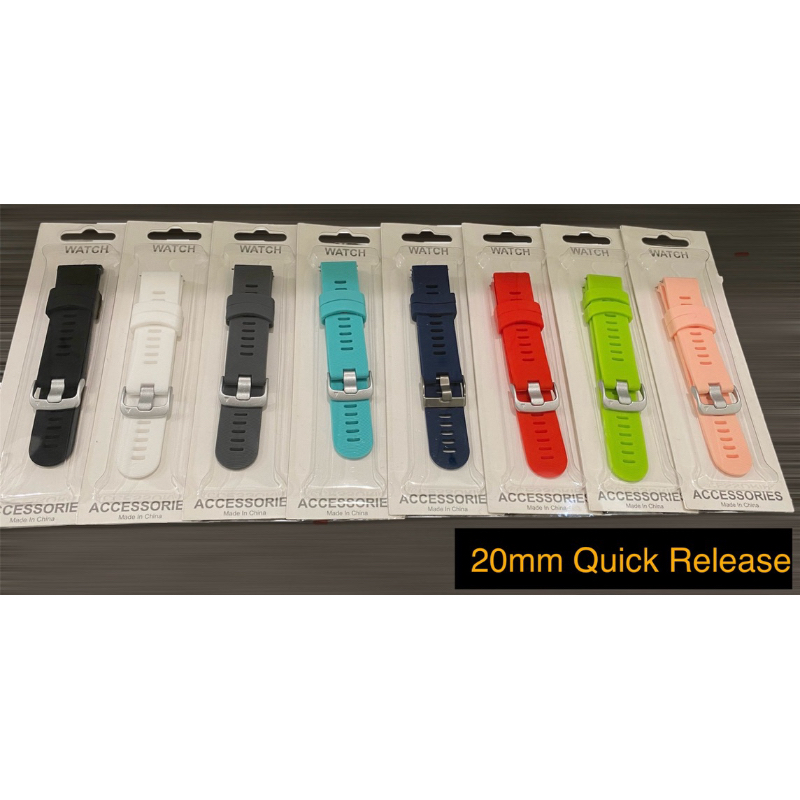 สาย Garmin 20mm. Quick Release **Forerunner 245,Forerunner 55,Venu 2plus ,Venu Sq,Venu Sq2, Vivoactive5,Vivomove sport