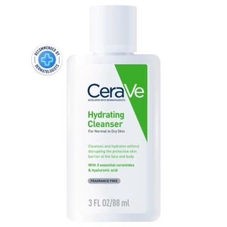 CERAVE - Hydrating Cleanser (88 ml.) โฟมล้างหน้า