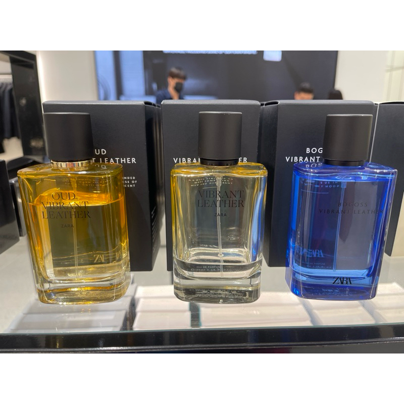 Zara Men Vibrant Leather Eau de parfum ของแท้