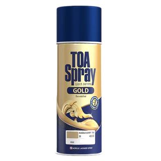 TOA สีสเปรย์อเนกประสงค์ สีทอง GOLD เบอร์ 20 ขนาด 400cc.