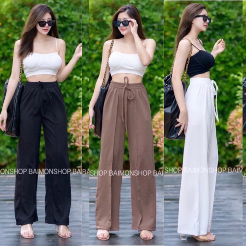 พร้อมส่ง🌈🌈Javawa shop🌈🌈2🌈🌈(M02) กางเกงขายาวทรงฮิตตัวดัง 👑 งานตามหา ผ้ามูลเวฟนิ่มๆใส่สบาย ขายาว วอร์ม